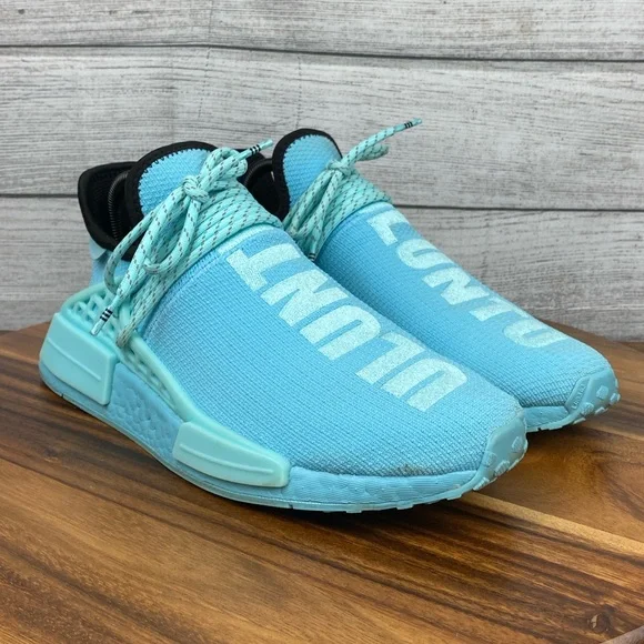 adidas NMD Human Race Pharrell Williams Clear Aqua Blue Shoe  display picture 1